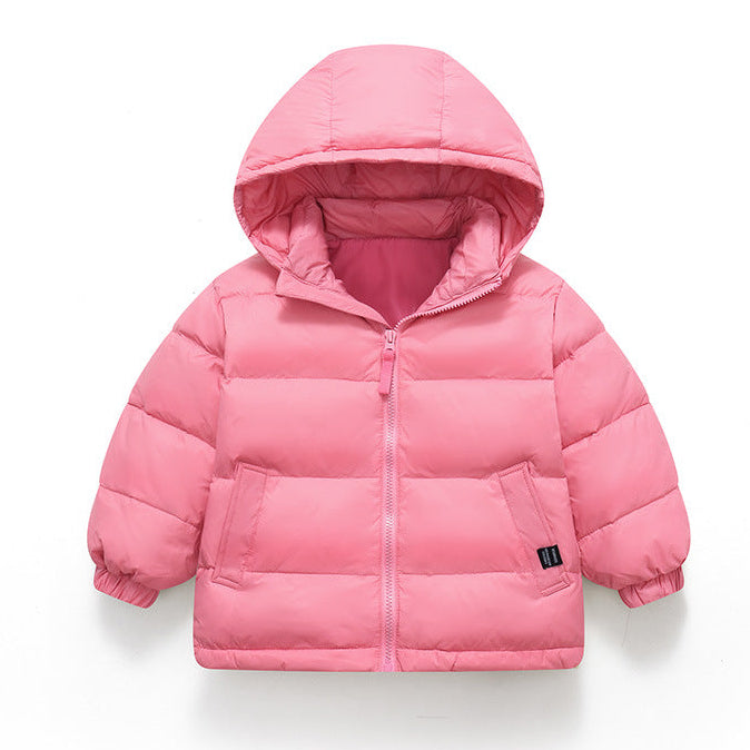 Kids Down Jacket Boys Girls Winter Short Thick Puffer Coat