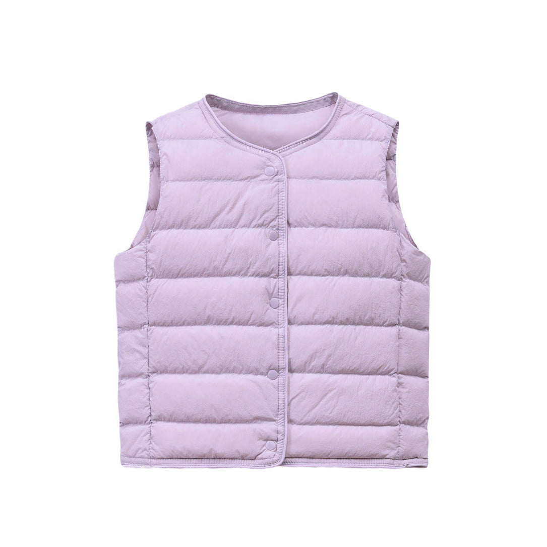 Kids Casual Lightweight Down Vest