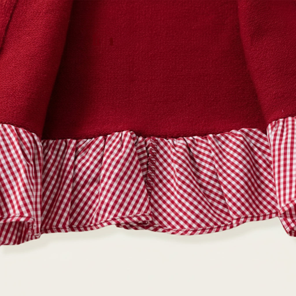 Mädchen Herbst Stilvoller Strickcardigan