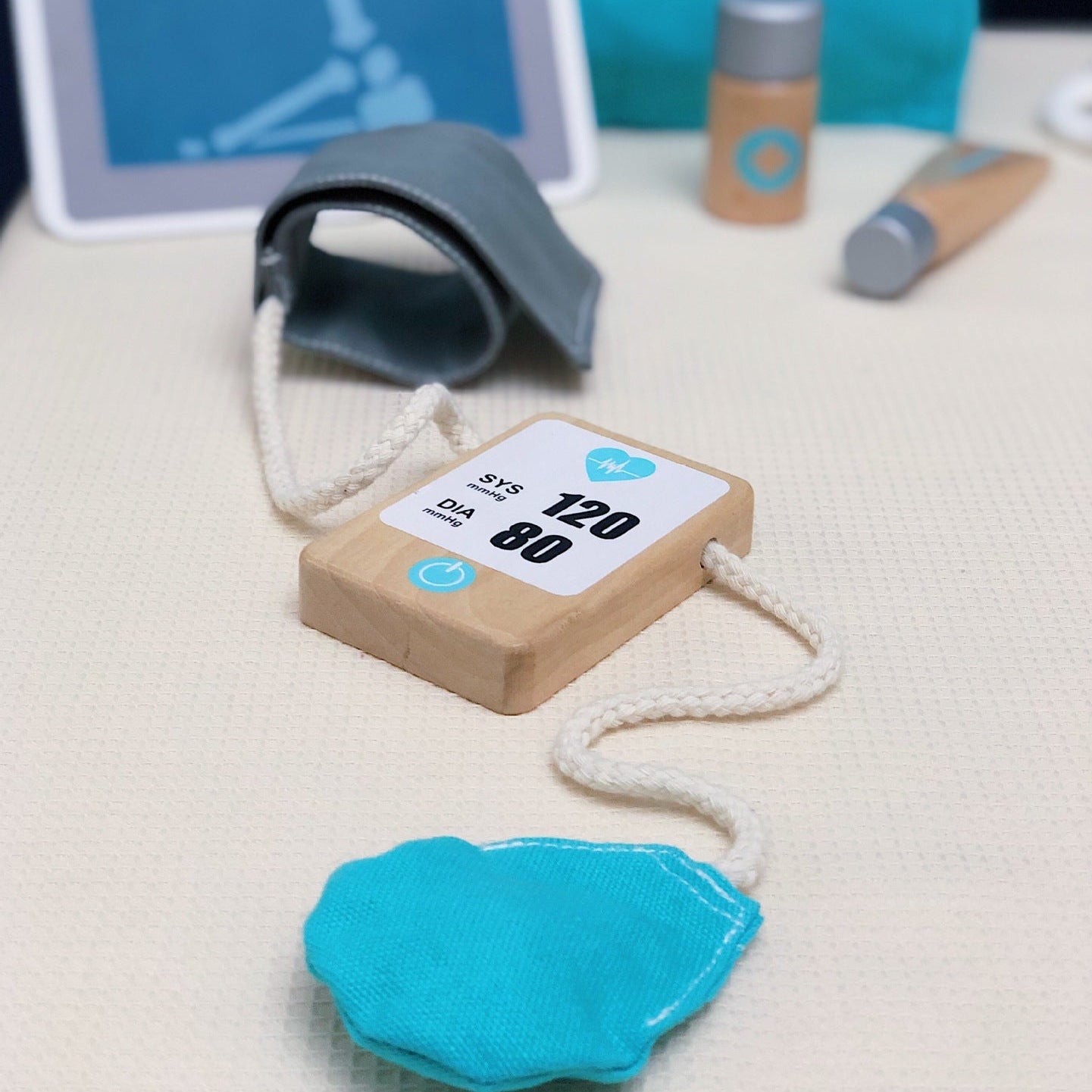 Kids Wooden Pretend Doctor Play Toy