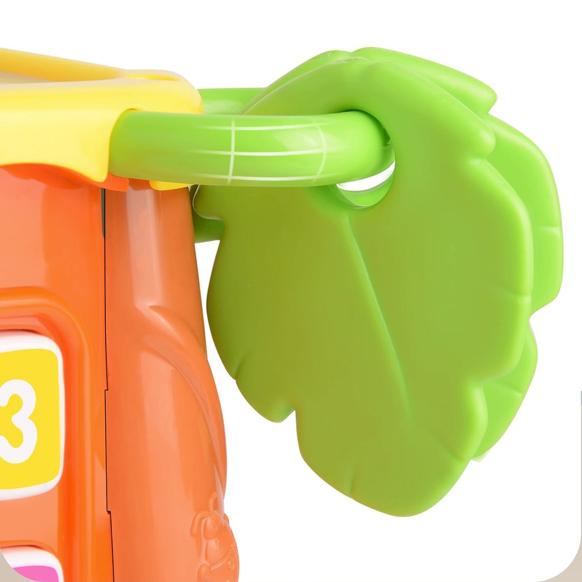 Cubo de tambor de mano bilingüe de seis lados para bebé