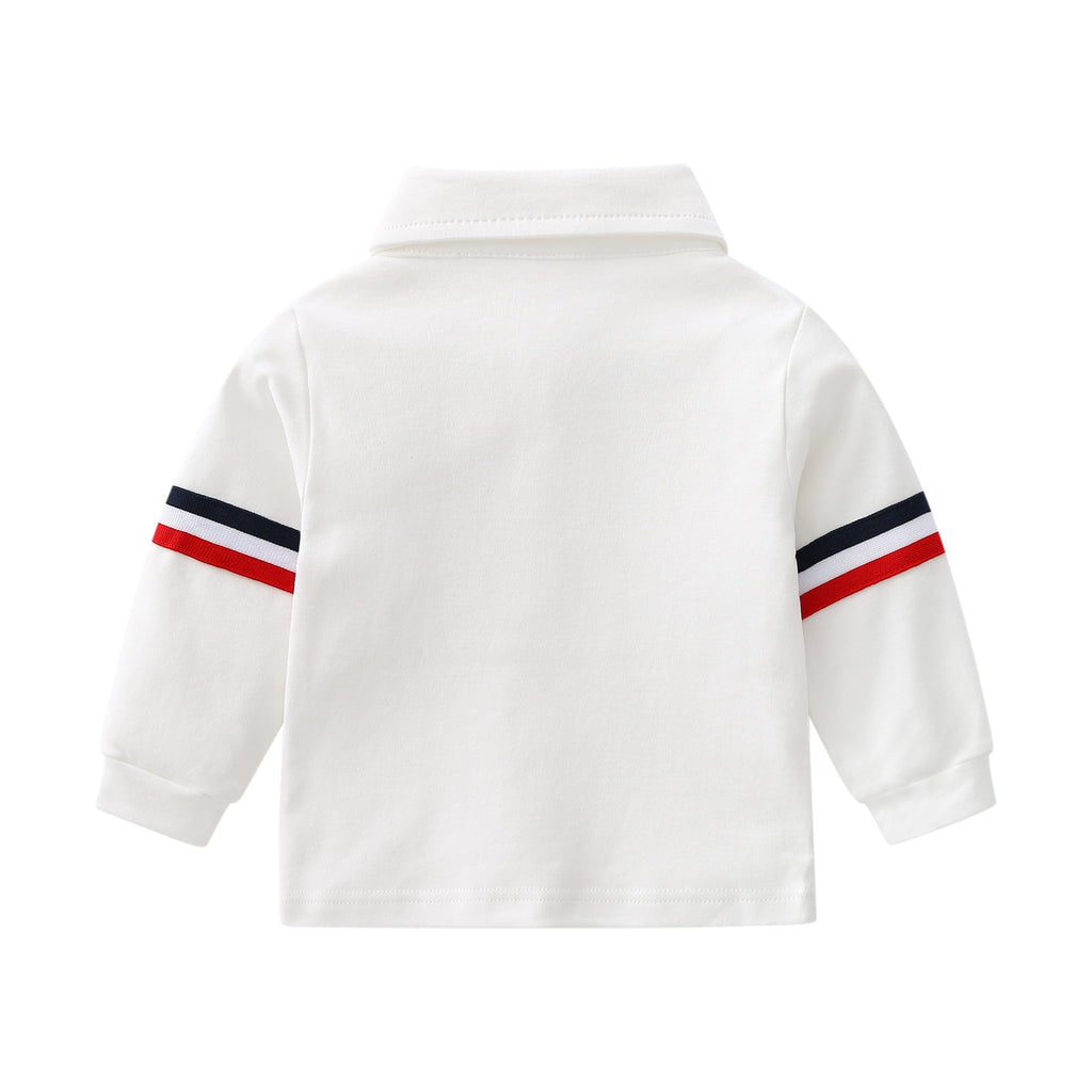 Baby Boy Spring Handsome Casual Long Sleeve Outfit Set