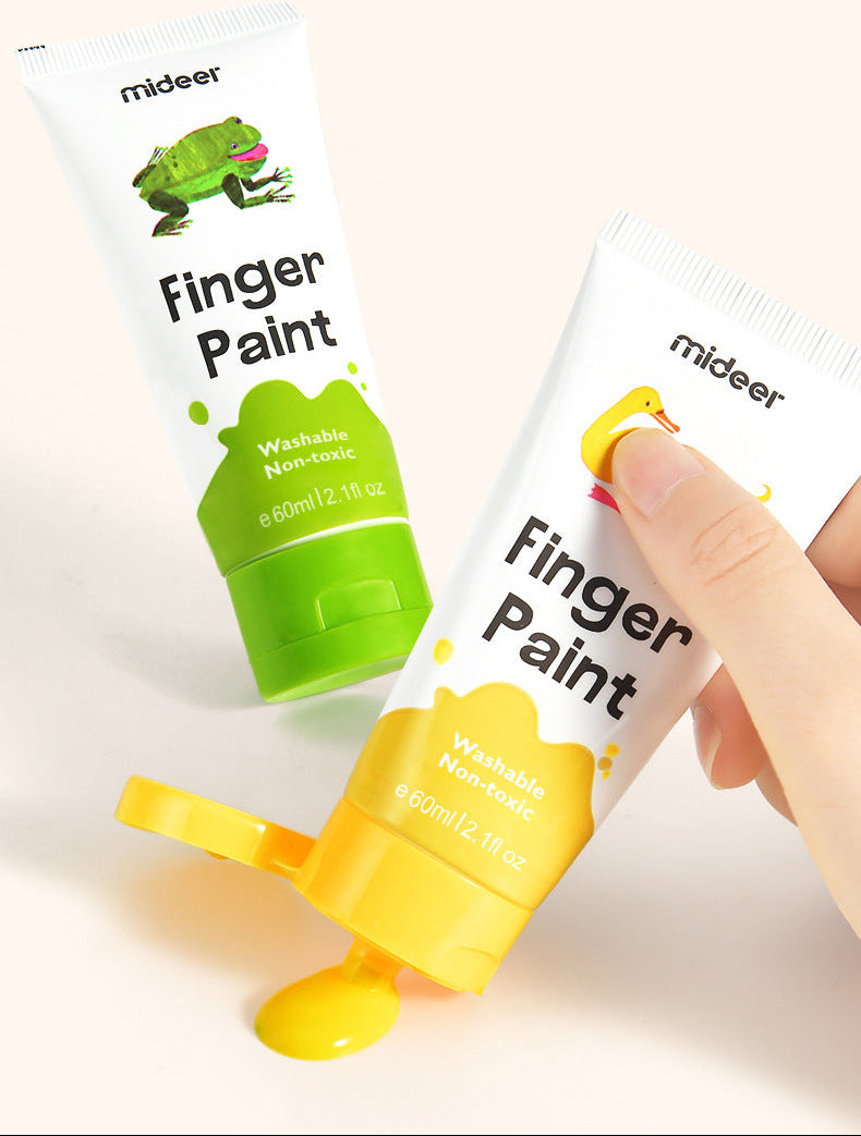 Juego de pintura de acuarela para aprendizaje temprano para niños