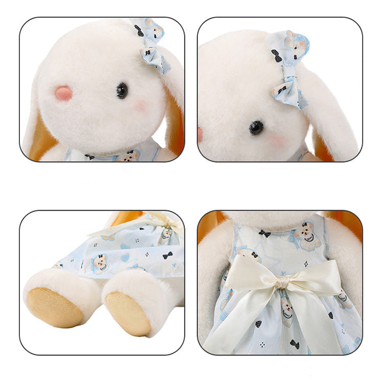 Soft Plush Bunny Rabbit Stuffed Animal for Girls