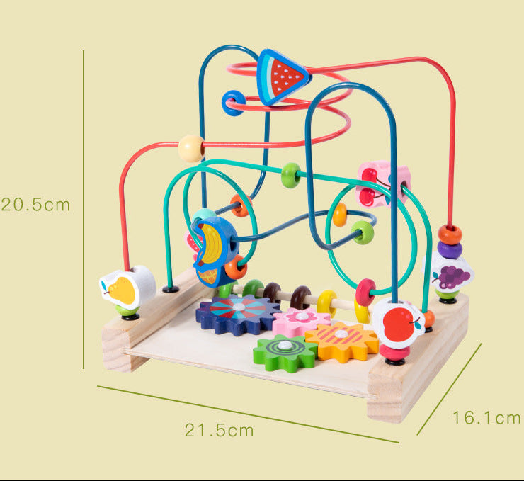 Kids Wooden Bead Maze