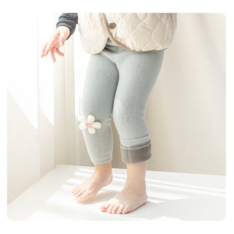 Baby Girls Fleece Lined Thick Tights