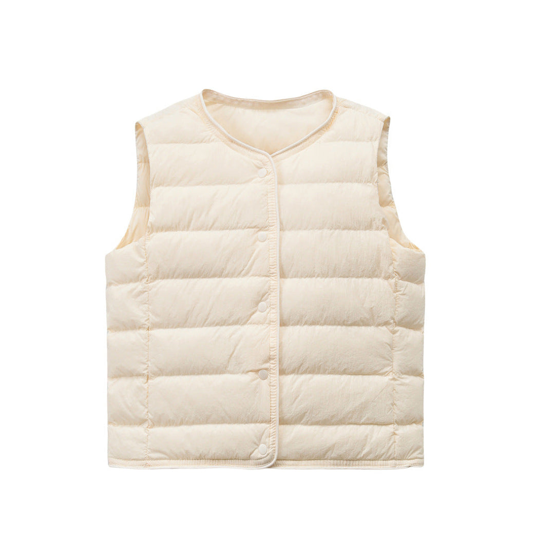 Kids Casual Lightweight Down Vest