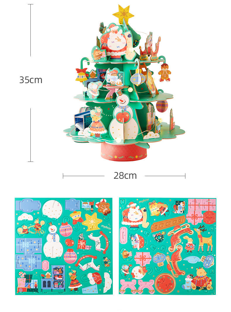 3D-Puzzle als Weihnachtsgeschenk für Kinder