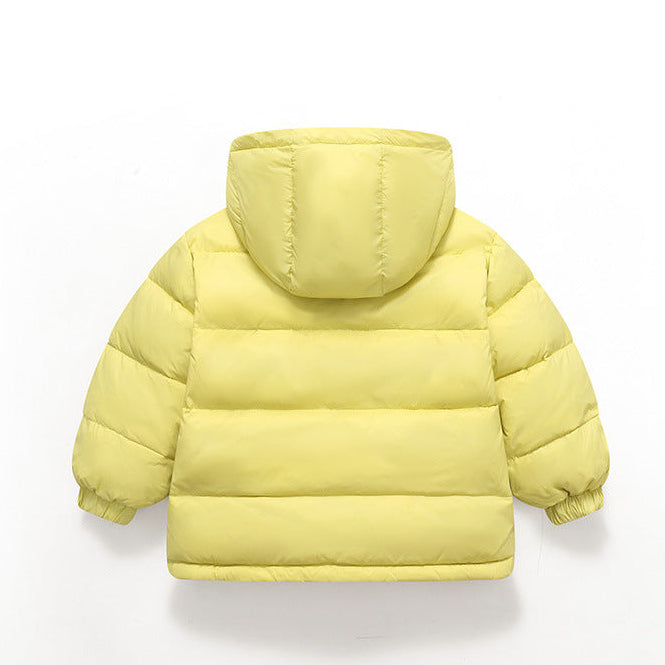 Kids Down Jacket Boys Girls Winter Short Thick Puffer Coat