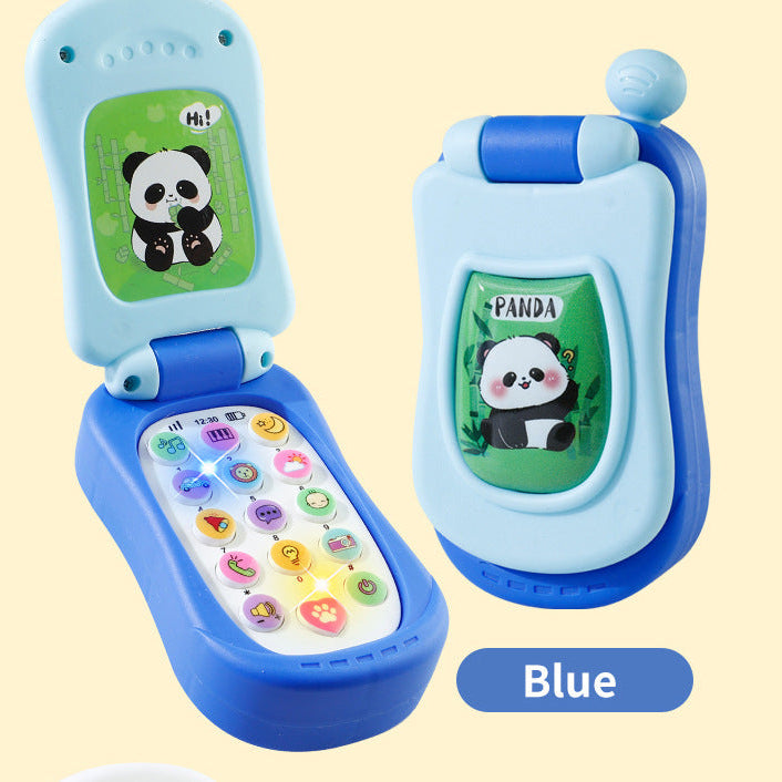 Teléfono musical con dibujos animados para bebés