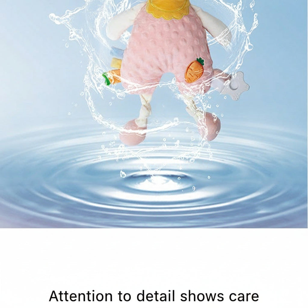 Chenille Comfort Blanket Toy