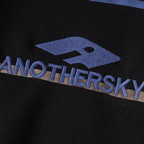 Boys Striped Athletic Fleece Lined Warm Sweatshirt