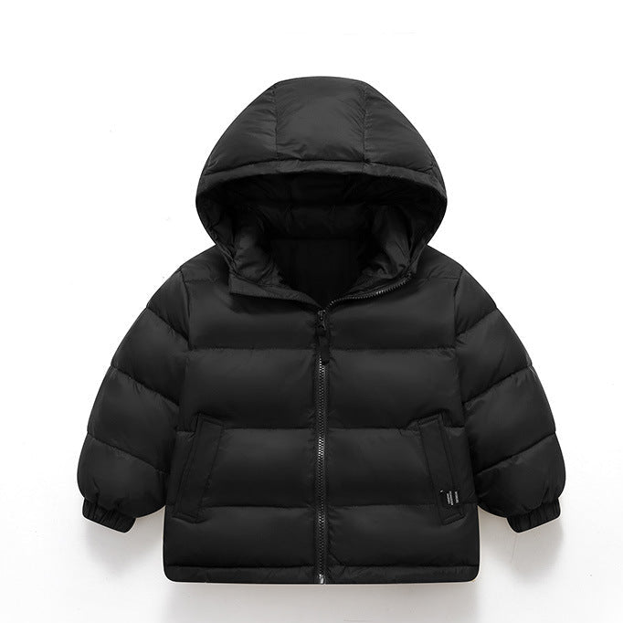 Kids Down Jacket Boys Girls Winter Short Thick Puffer Coat
