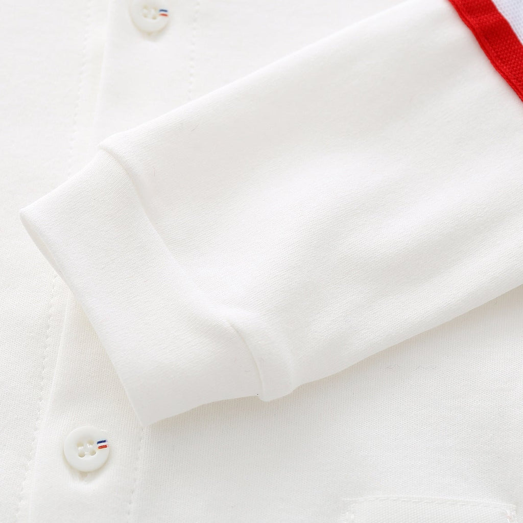 Baby Boy Spring Handsome Casual Long Sleeve Outfit Set