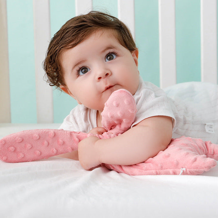 Baby Safe Teething Plush Doll with Textured Dots