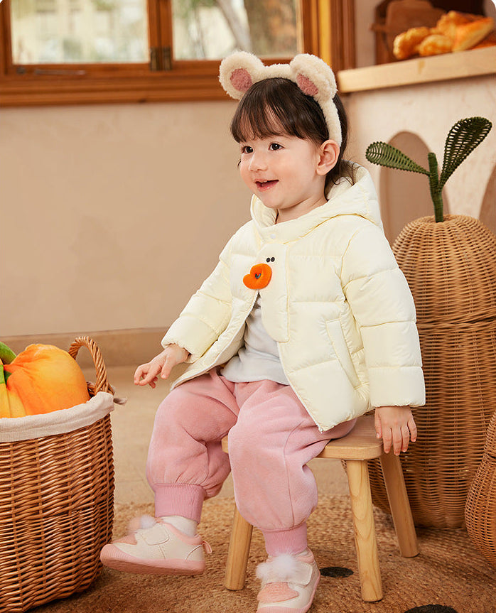 Kids Thick Warm Fashion Hooded Down Jacket