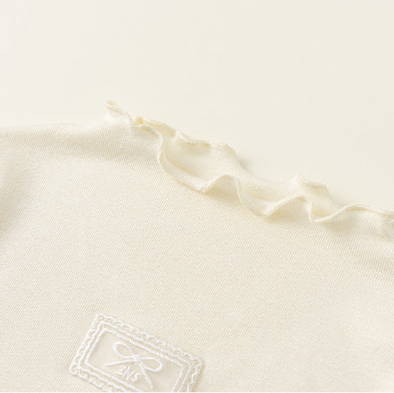 Girls Fall Sweet Cute Lace Trim Three Piece Set