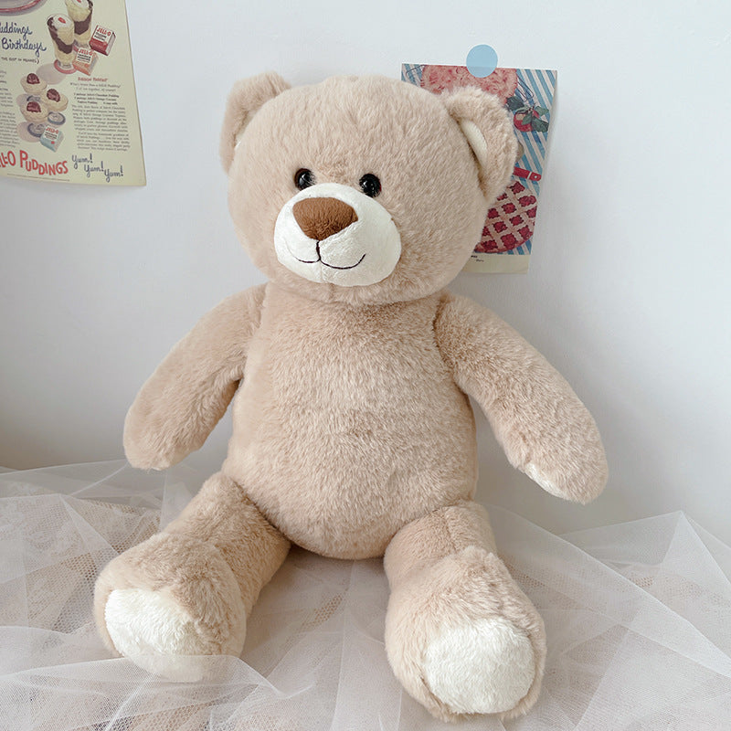 Children’s Light Brown Rice Bear Comfort Plush Toy
