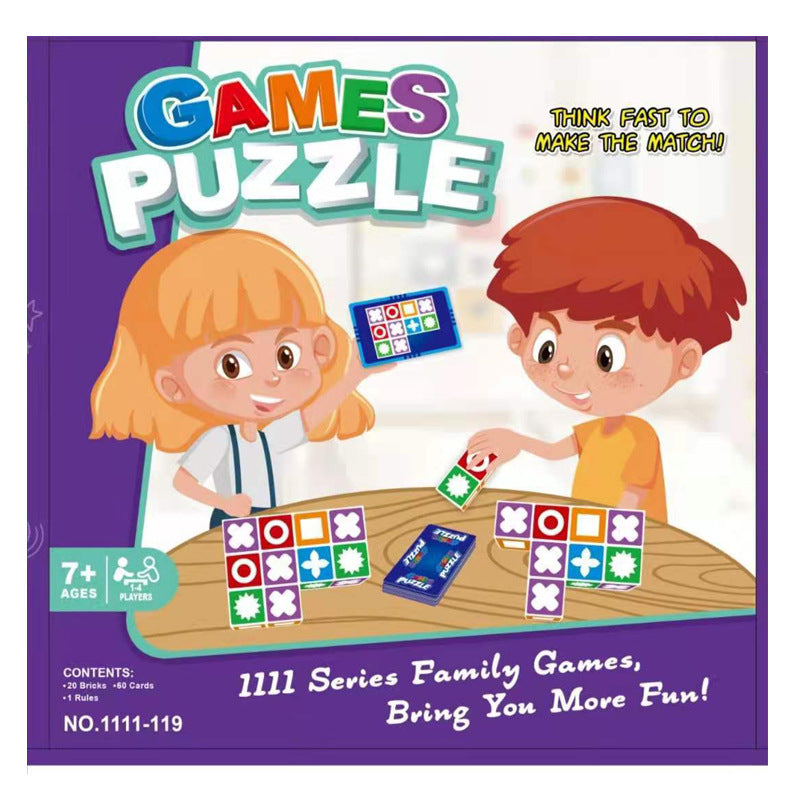 Brettspiel für Kinder: Verrücktes Zuordnen