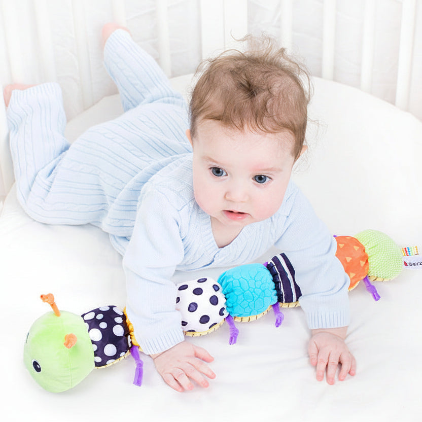 Baby Soft Plush Caterpillar Sensory Comfort Toy