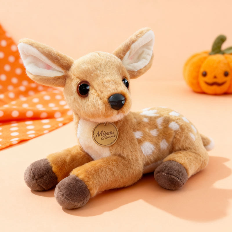 Adorable Realistic Sika Deer Plush Toy
