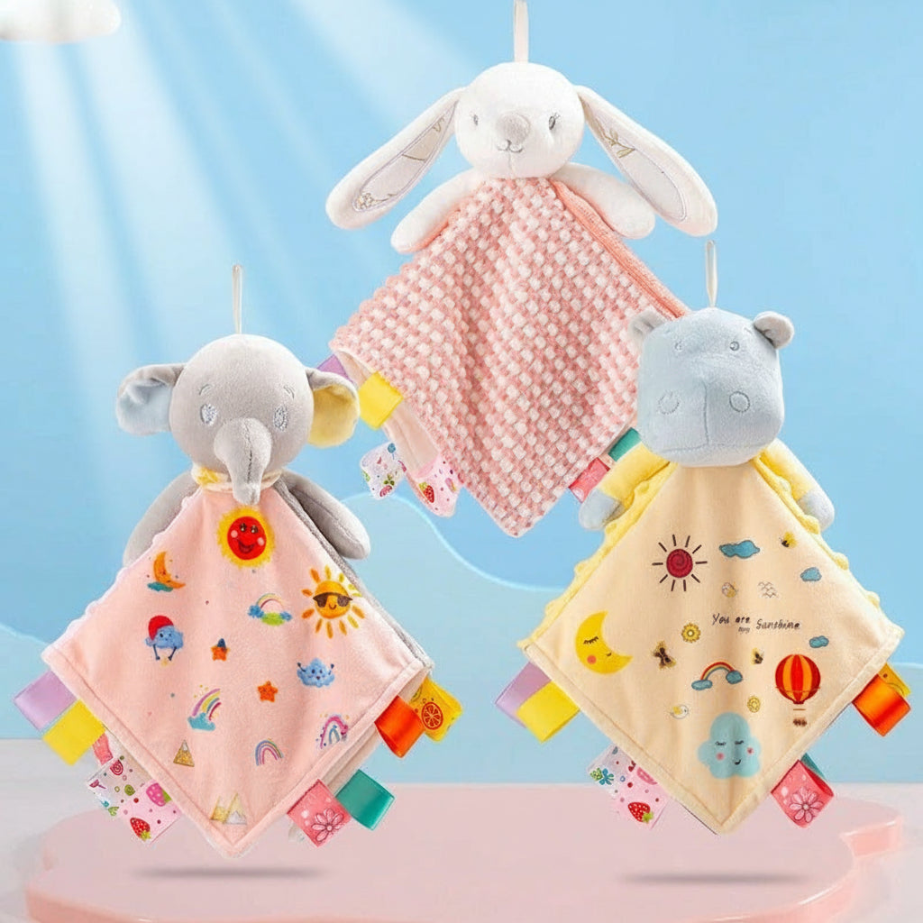 Baby Teething Toy Comfort Plush Doll