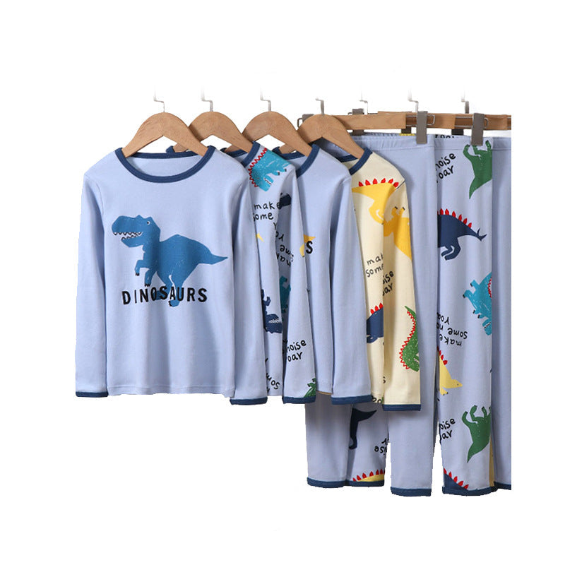Jungen-Schlafanzug-Set mit Dinosaurier-Motiv