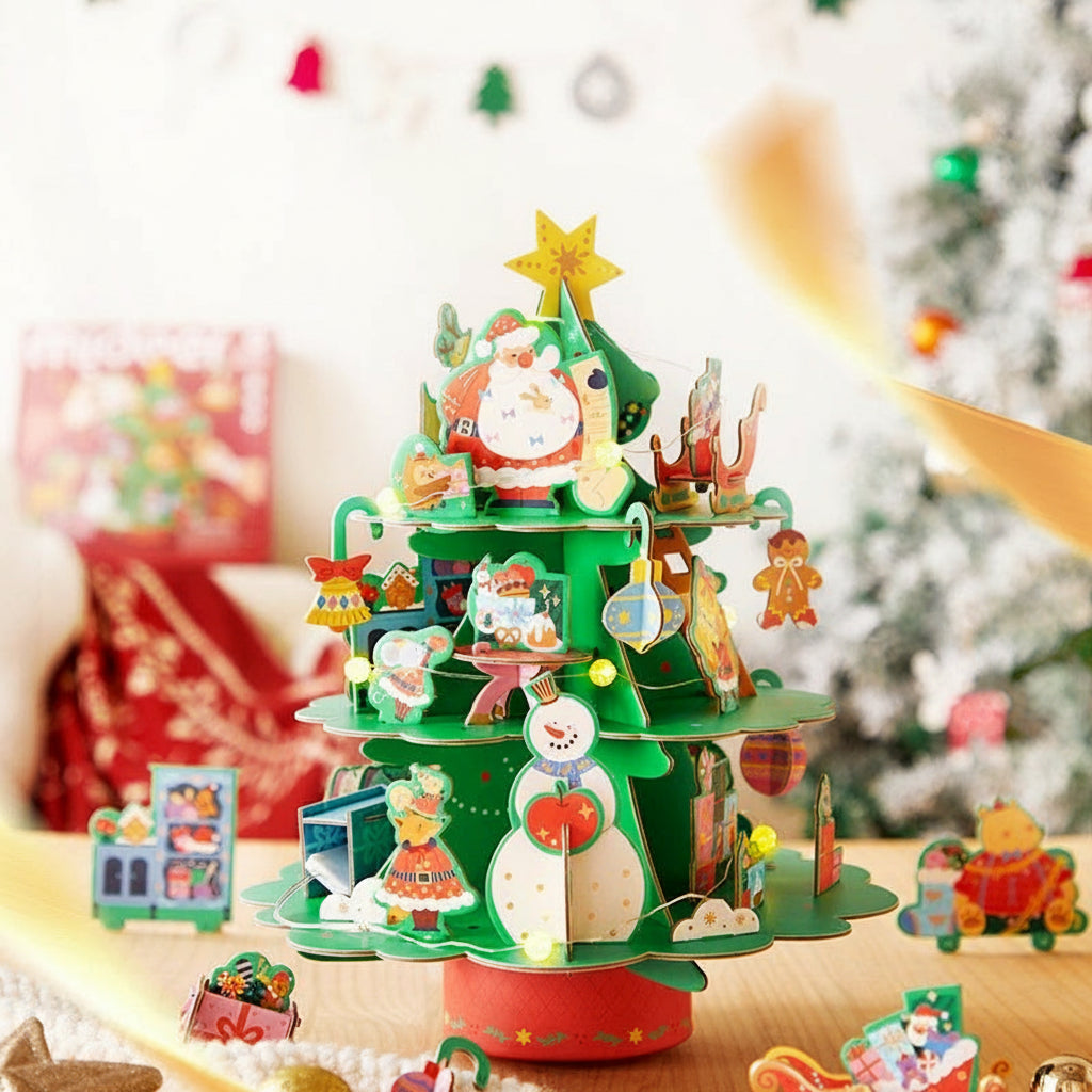 3D-Puzzle als Weihnachtsgeschenk für Kinder