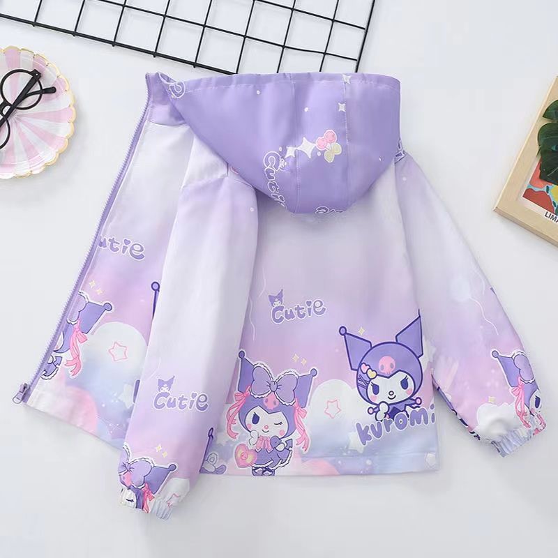 Veste à Capuche Fille Dégradé Kuromi