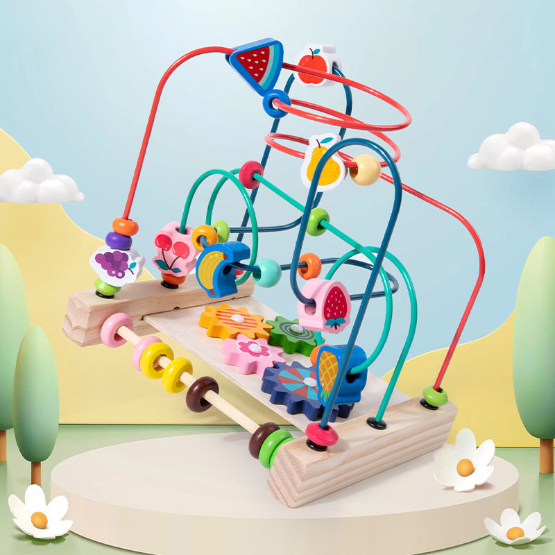 Kids Wooden Bead Maze