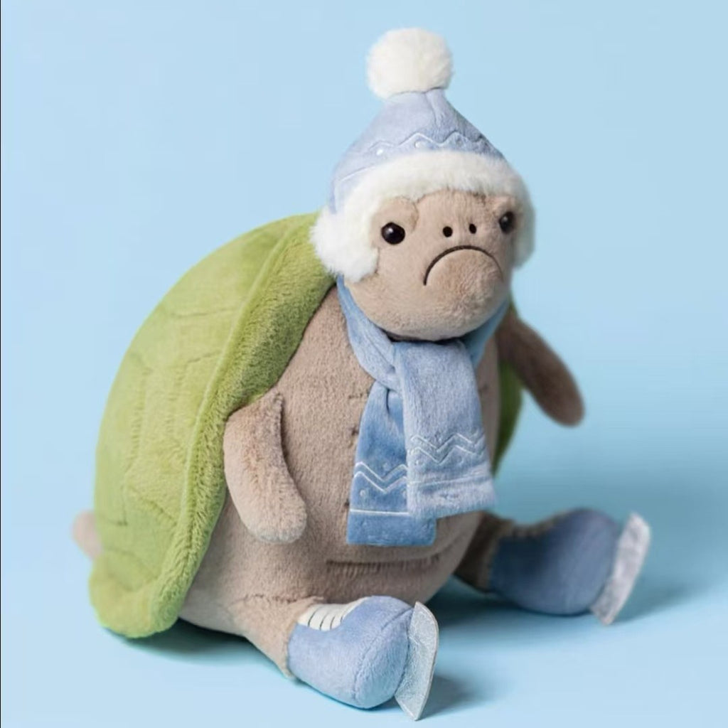 Winter Ski Timmy Turtle Comfort Plush Toy