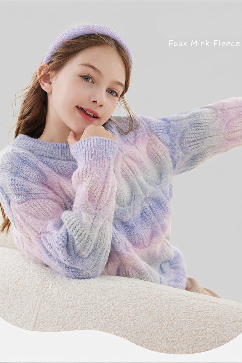 Girls Thick Warm Fashion Sweater