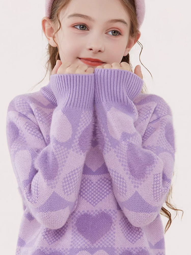 Girls Fashion Soft Sweater