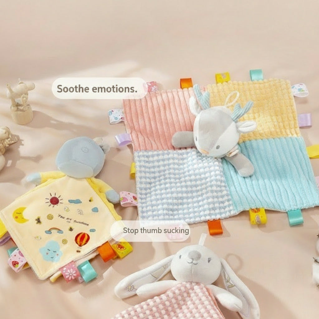 Baby Teething Toy Comfort Plush Doll