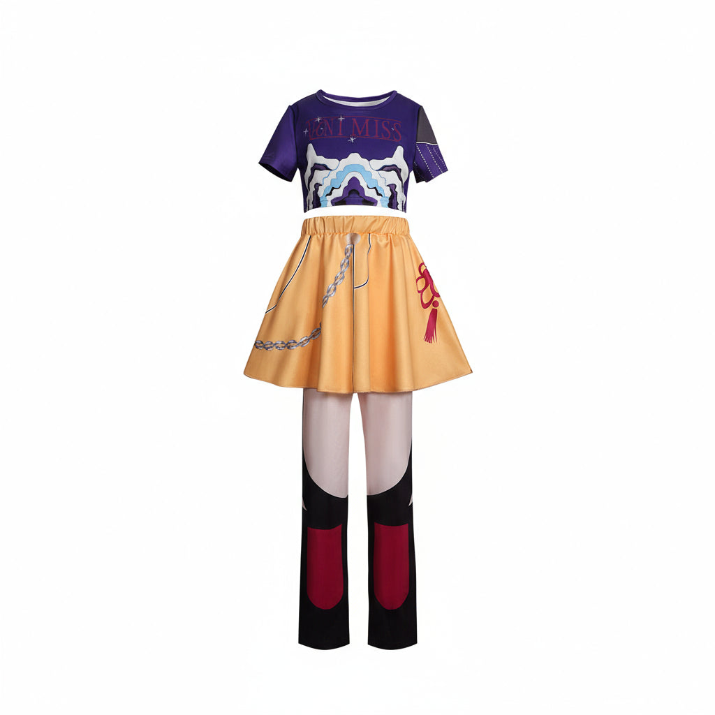 Halloween Girls Cosplay Demon Hunter Mira Costume Set