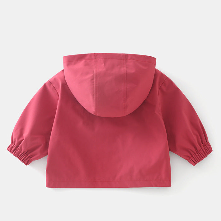 Trendige Windjacke mit Kapuze für Kinder