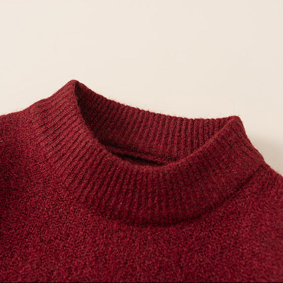 Children's Cartoon Puppy Thick Warm Knit Sweater