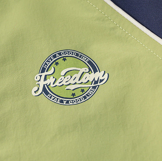 Boys Color Block Stylish Athletic Tracksuit Set