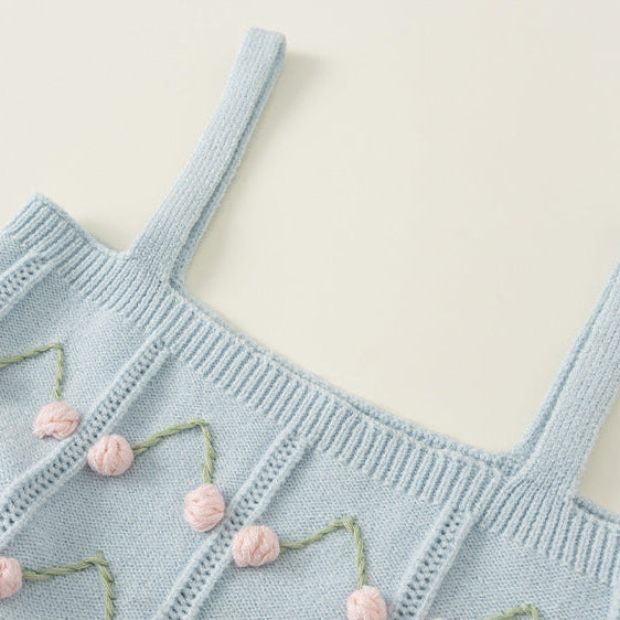 Girls Fall Sweet Cute Lace Trim Three Piece Set