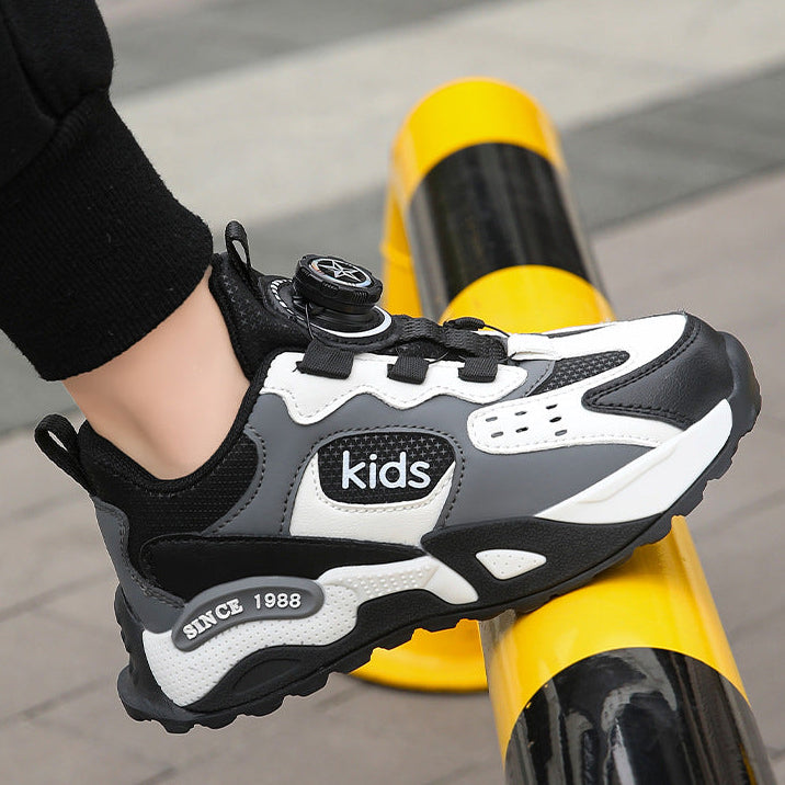 Girls Waterproof Casual Sneakers - All-Weather Athletic Sports Shoes