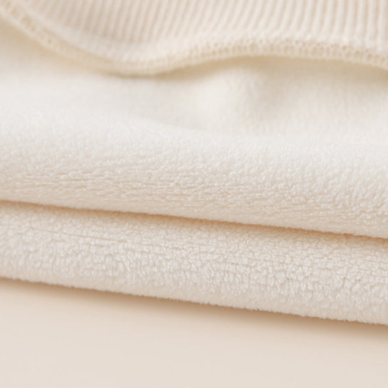 Kids Thick Warm Puppy Print Pullover Sweatshirt