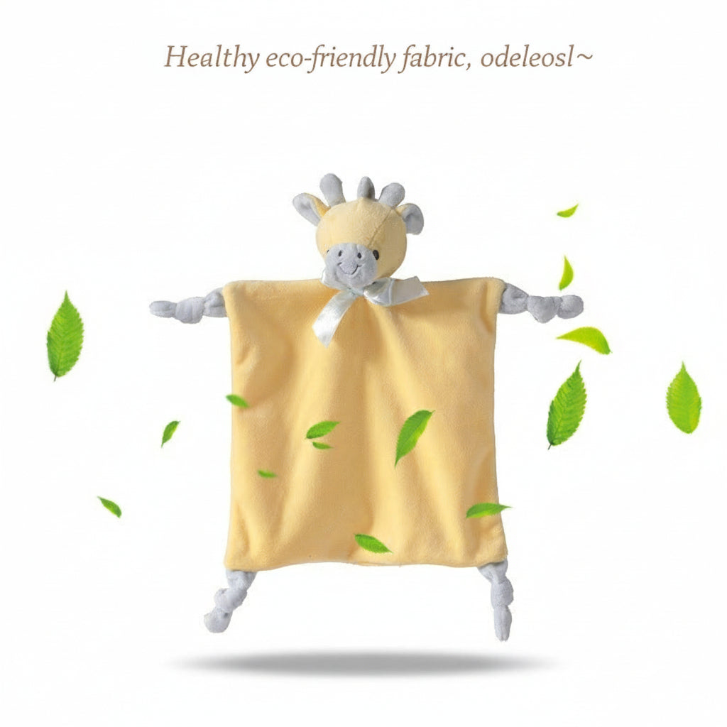 Baby Animal Comfort Blanket Plush Doll