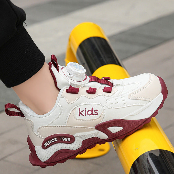 Girls Waterproof Casual Sneakers - All-Weather Athletic Sports Shoes