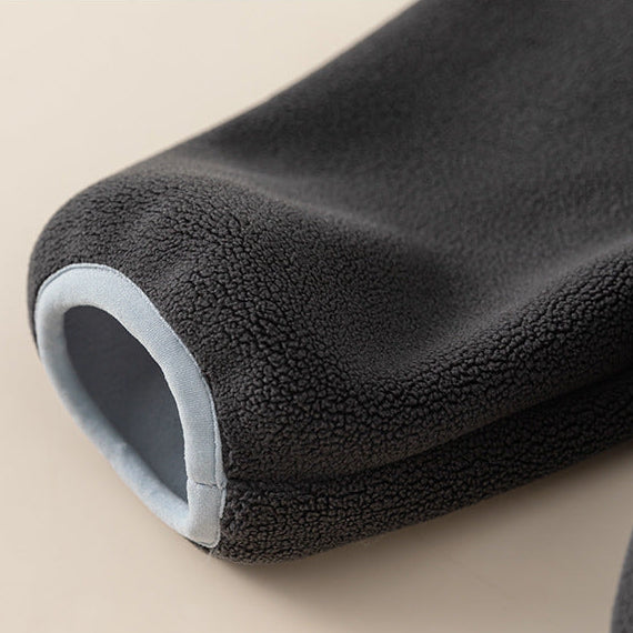 Dicke, warme Fleecejacke mit Kapuze für Jungen