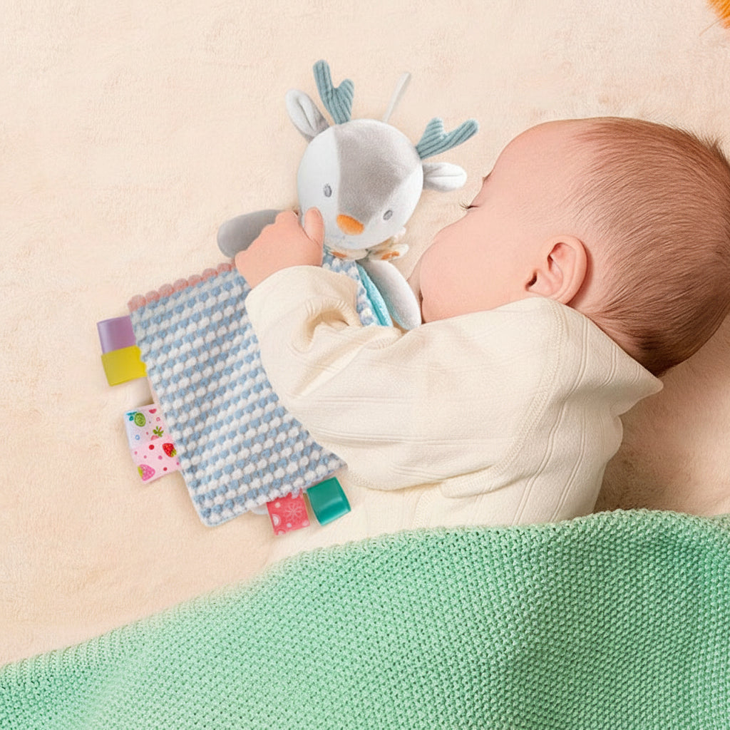 Baby Teething Toy Comfort Plush Doll