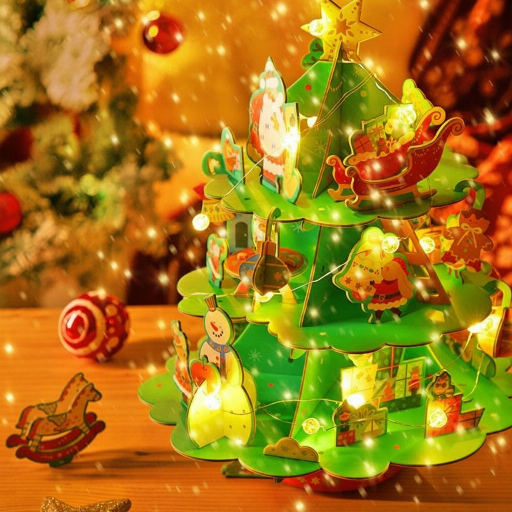 3D-Puzzle als Weihnachtsgeschenk für Kinder