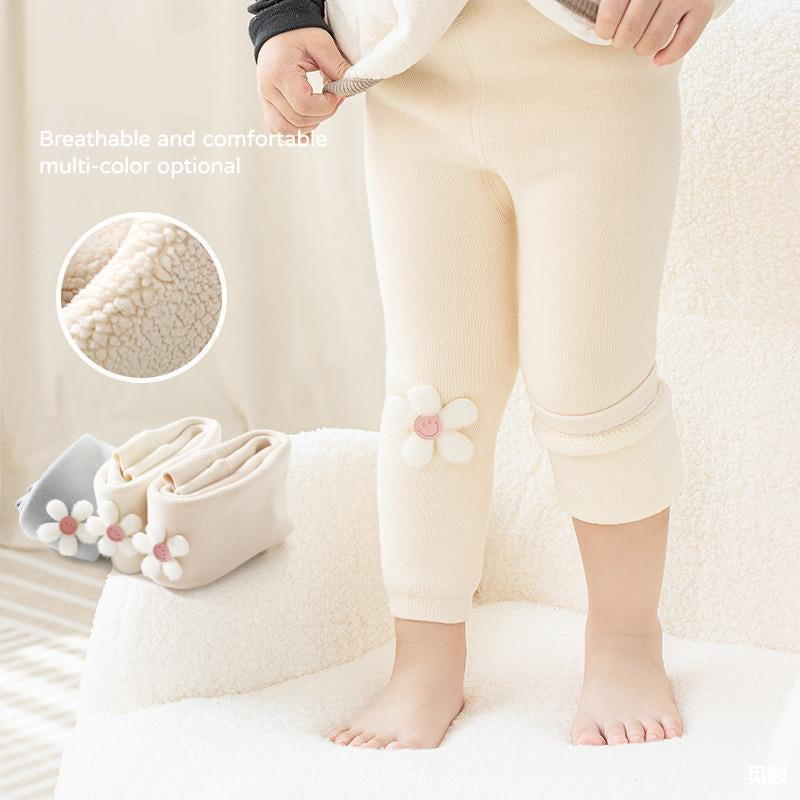 Baby Girls Fleece Lined Thick Tights