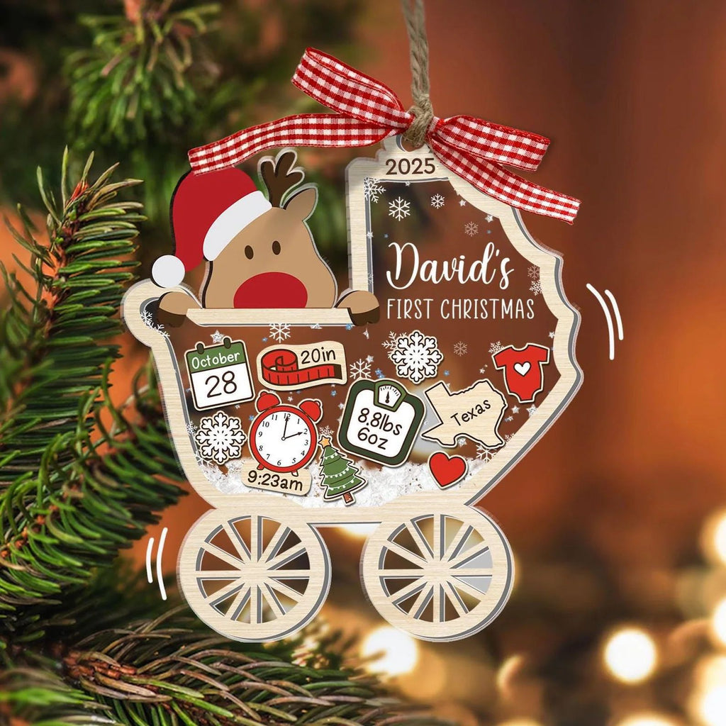 Christmas Wooden Decoration Ornament