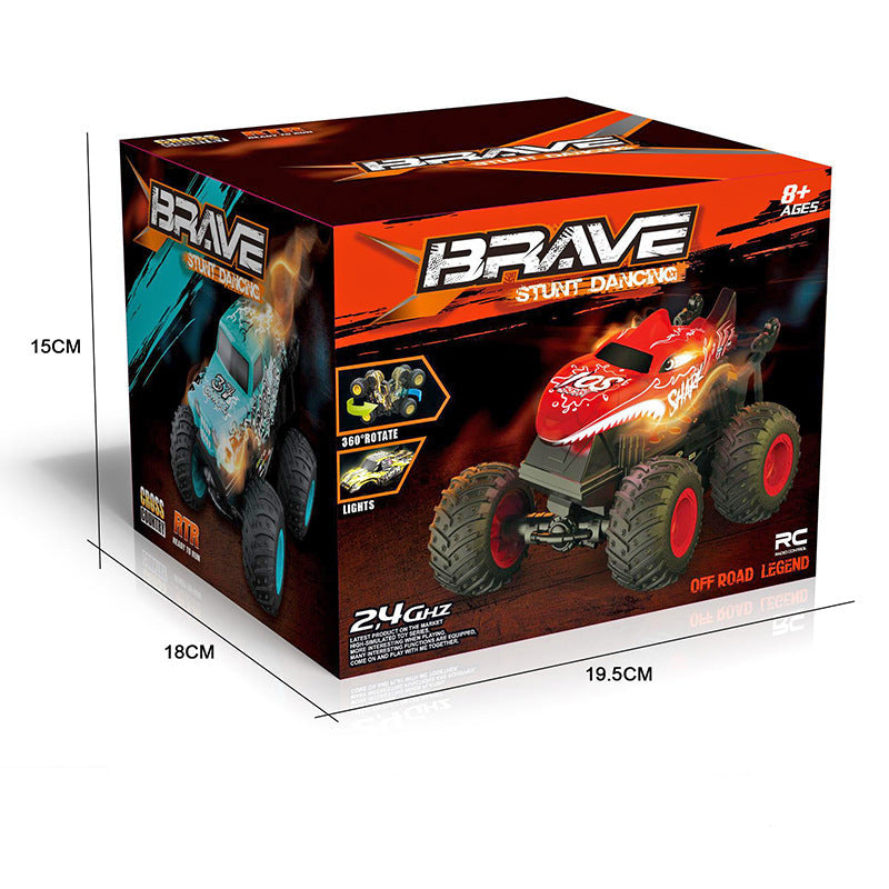 Coche acrobático con música y luces para niños