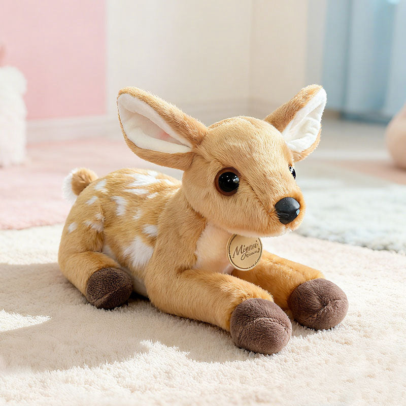 Adorable Realistic Sika Deer Plush Toy
